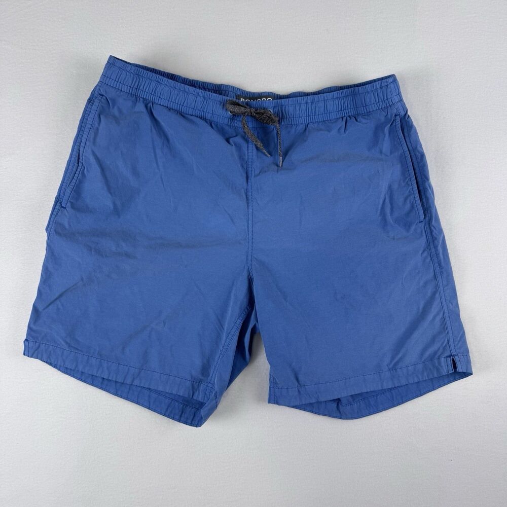Bonobos Men's Anywhere Short Elastic Waist Drawstring Size Large Light Blue